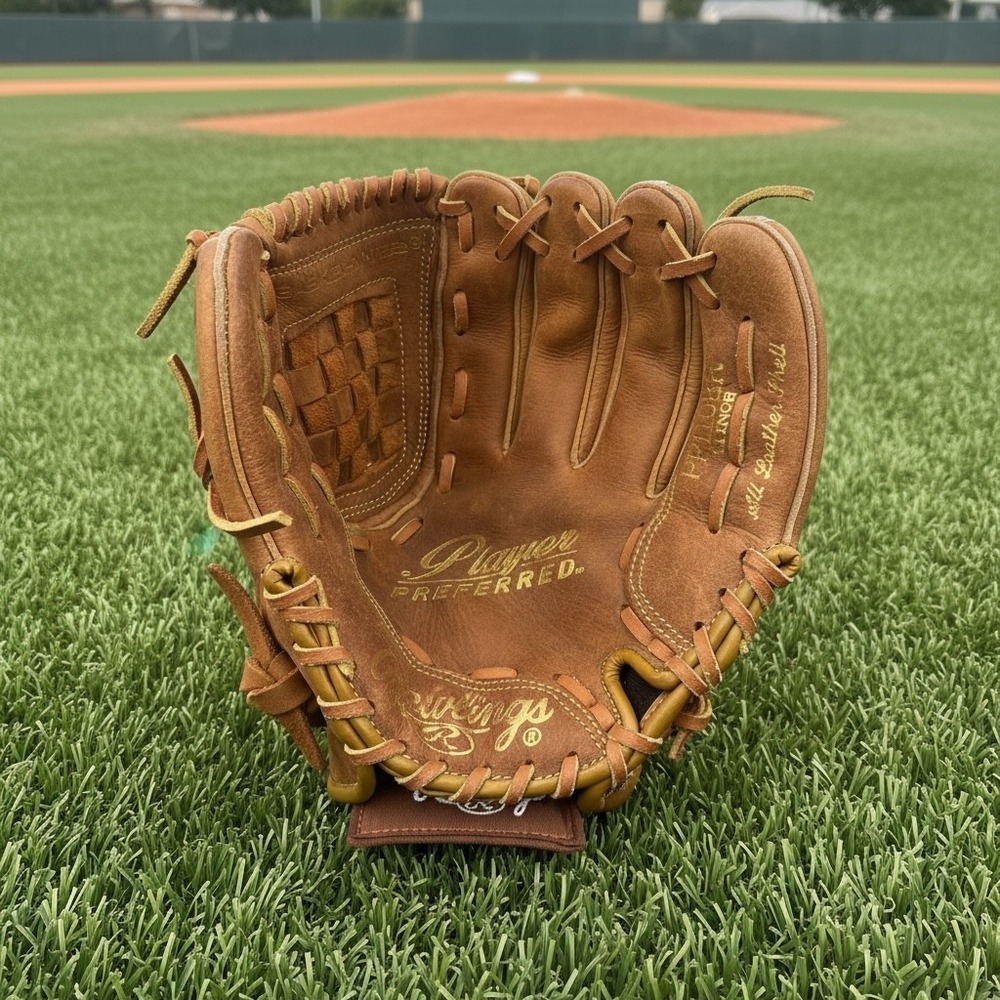 Rawlings Player Preferred 11" Baseball Glove Brown Leather PP110BR Basket-Web